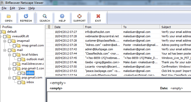 load netscape file